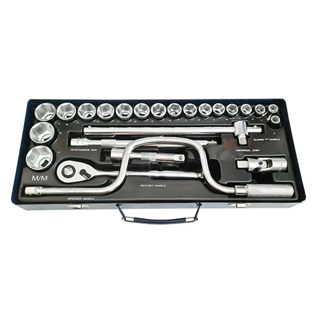 مجموعه 24 عددی آچار و سری بکس مستر مدل DI-BM424 101726843