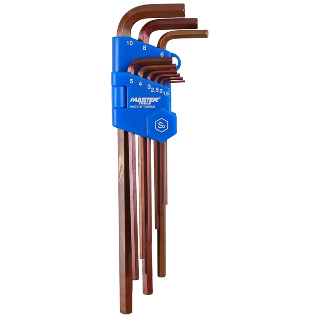 مجموعه 9 عددی آچار آلن مستر تولز مدل MT1009EL-S2