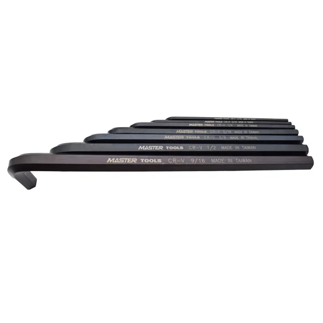 آچار آلن مستر مدل  MT1001500PC-CR(INCH) مجموعه 15 عددی 101732248