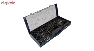 مجموعه 24 عددی آچار بکس مستر تولز مدل AS424MVT 101564128