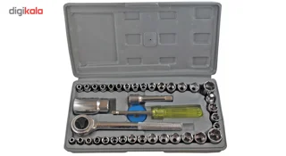 مجموعه 40 عددی آچار بکس و دسته آچار آیوا مدل G 680 102664659