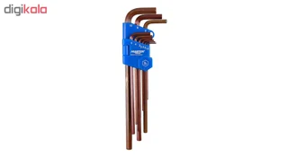 مجموعه 9 عددی آچار آلن مستر تولز مدل MT1009EL-S2 101638049
